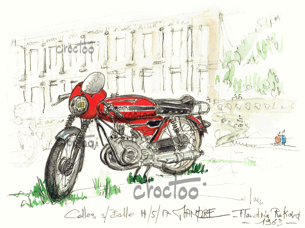 Le cyclo course des 60's